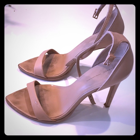 Zara Shoes - Zara nude ankle strap heel